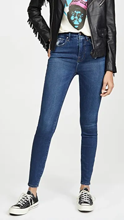 Good American Good Waist Jeans In Blue346