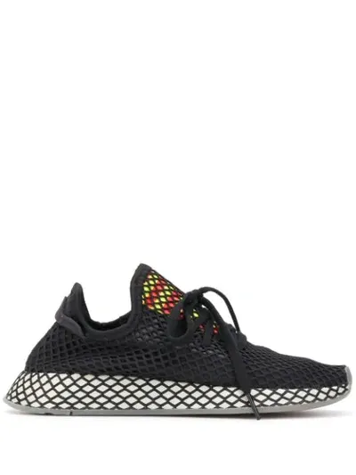 Adidas Originals Deerupt Runner Sneakers In Black