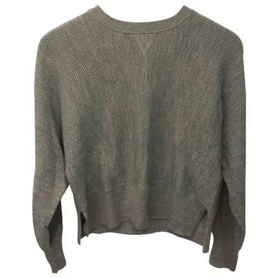 Pre-owned Vince Wool Jumper In Grey