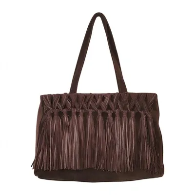 Pre-owned Genny Handbag In Brown