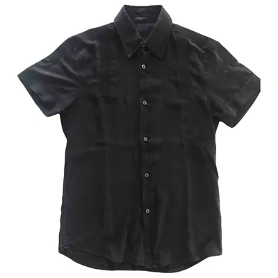 Pre-owned Costume National Shirt In Black