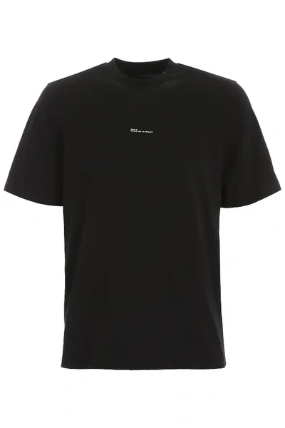 Oamc Hi How Are You T-shirt In Black