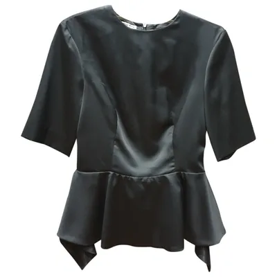 Pre-owned Miu Miu Blouse In Black