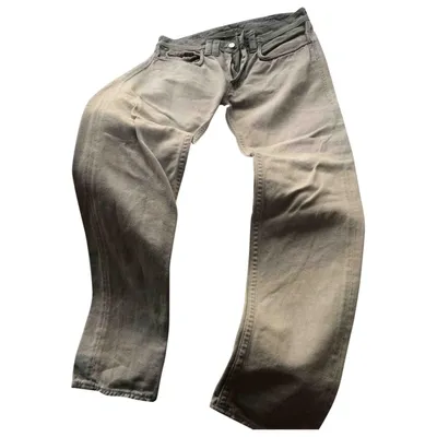 Pre-owned Cycle Slim Jean In Beige