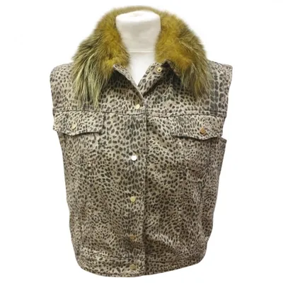 Pre-owned Roberto Cavalli Short Vest In Multicolour