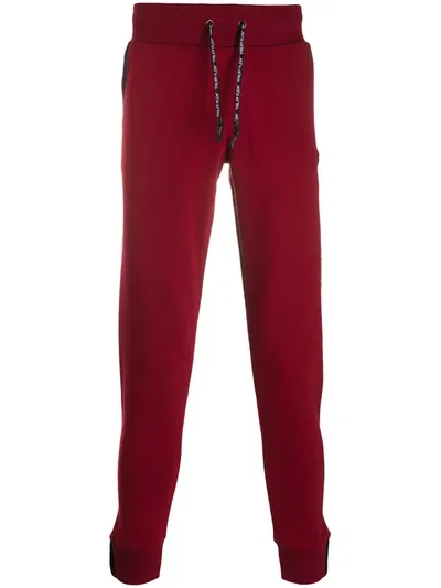 Philipp Plein Statement Jogging Trousers In Red