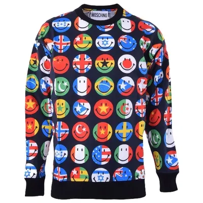 Pre-owned Moschino Sweatshirt In Multicolour