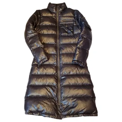 Pre-owned Roberto Cavalli Puffer In Black