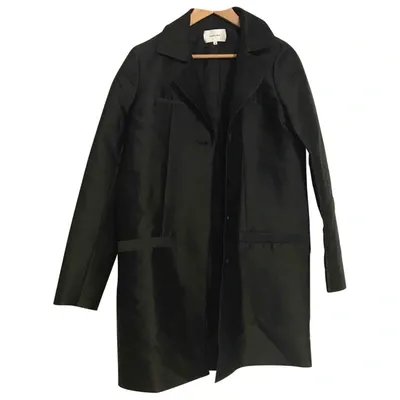 Pre-owned Carven Coat In Black