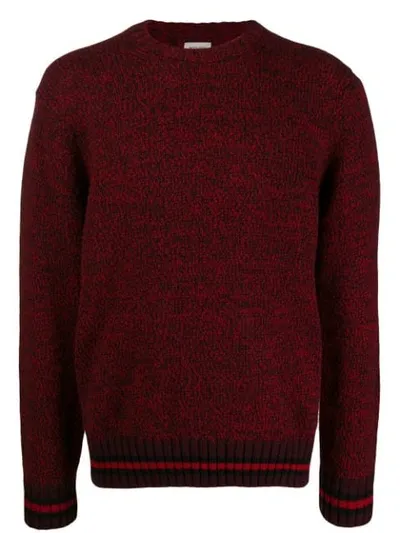 Woolrich Relaxed-fit Crew Neck Jumper In Red