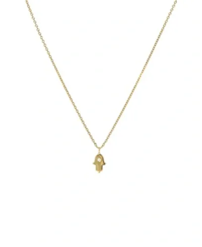 Zoe Lev Diamond Hamsa Pendant Necklace | Diamonds/yellow Gold