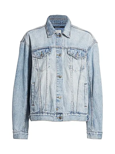 Ksubi Bring Back Life Oversized Denim Jacket In Karma