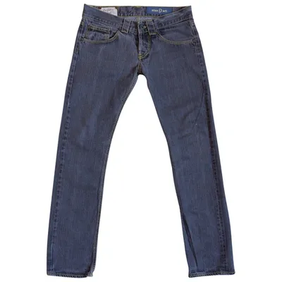 Pre-owned Dondup Slim Jeans In Grey