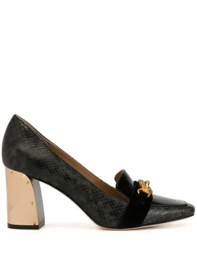 Tory Burch Women's Jessa Block Heel Pumps In Black