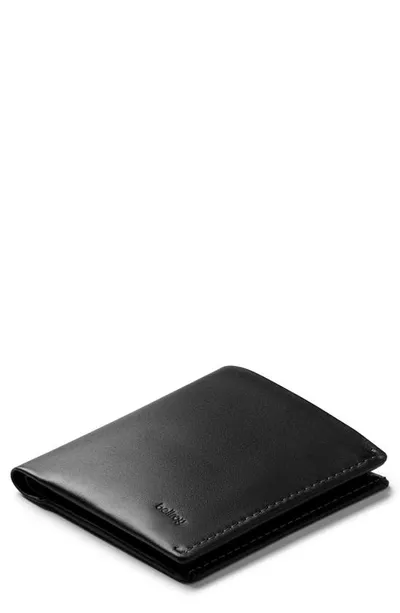 Bellroy Note Sleeve Rfid Wallet In Black