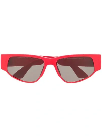 Mykita Cash Tinted Sunglasses In Red