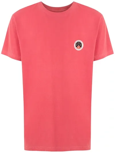 Osklen Stone Arpx Selo T-shirt In Red