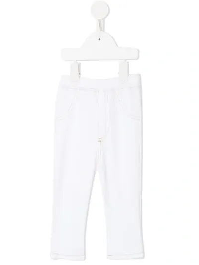 Familiar Babies' Trouser-effect Leggings In White