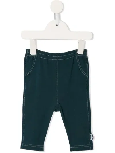 Familiar Babies' Elastic Waist Trousers In Blue