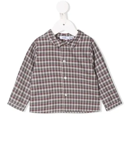 Knot Babies' Wyatt Shirt In Grey