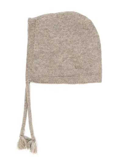 Knot Babies' Stardust Beanie In Grey