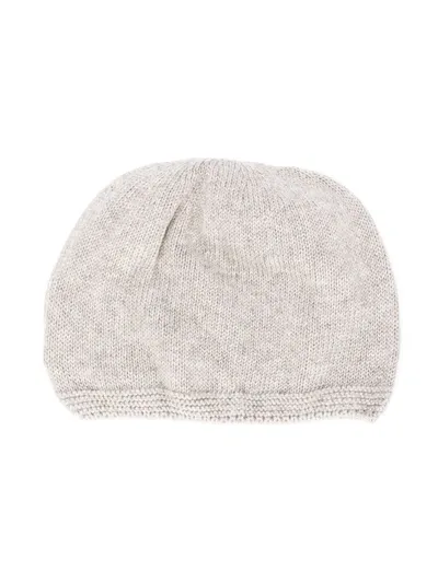 Knot Babies' Stardust Knitted Cap In Grey