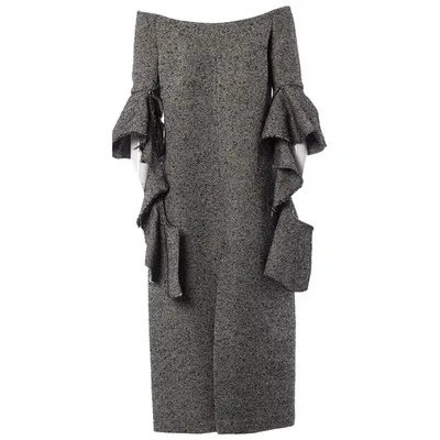 Pre-owned Ellery Wool Maxi Dress In Black