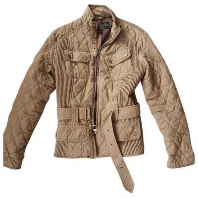 Pre-owned Barbour Jacket In Beige