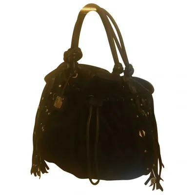 Pre-owned Blumarine Handbag In Black