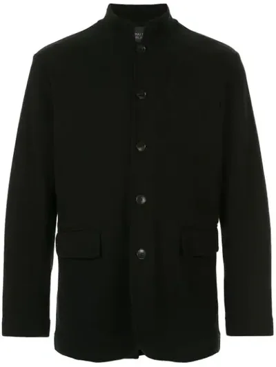 Shanghai Tang Jersey Knit Jacket In Black