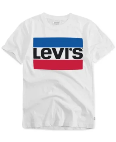 Levi's Men's Graphic-print T-shirt In White