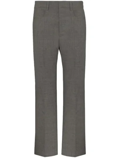 Sunflower Slim-fit Tailored Trousers In Grey