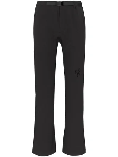 Gramicci Black Pertex Straight Leg Trousers