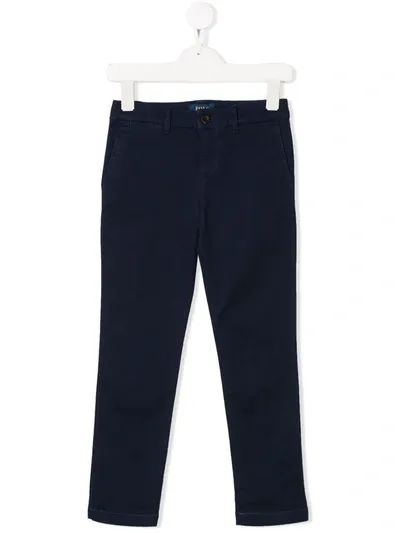 Ralph Lauren Kids' Straight Leg Chinos In Blue