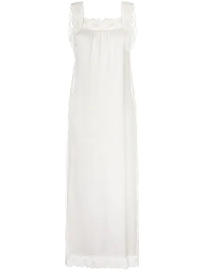 Sir Aries Low Back Dress In White