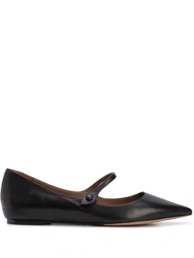 Tabitha Simmons Hermione Ballerina Flats In Black