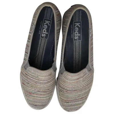 Pre-owned Keds Cloth Flats In Multicolour