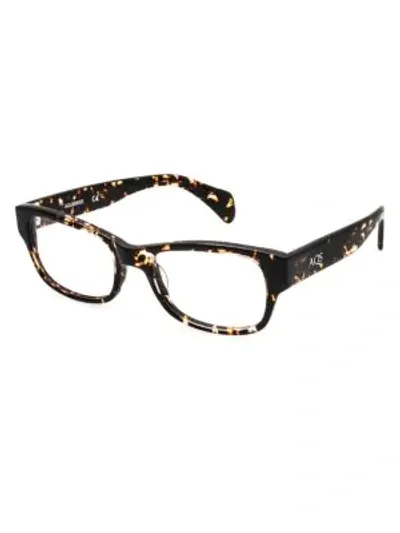 Aqs Women's Tobi 50mm Eyeglasses In Havana