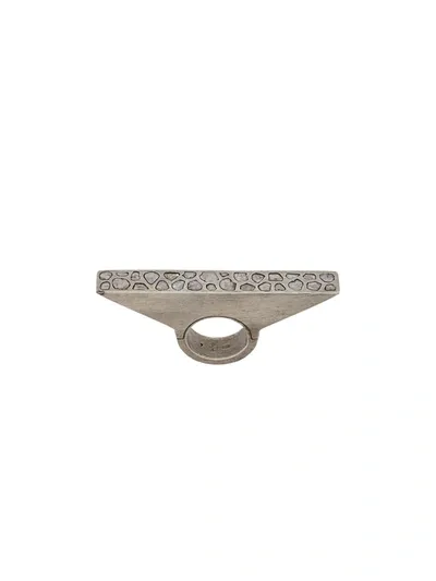 Parts Of Four Sistema Ring Bridge In Silver