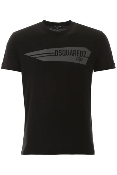 Dsquared2 Logo T-shirt In Black