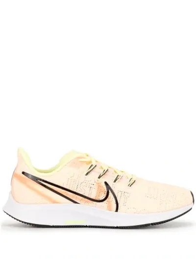 Nike Women's Air Zoom Pegasus 36 Premium Running Sneakers From Finish Line In Peach