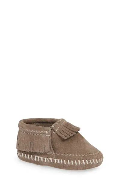 Minnetonka Riley Bootie In Grey