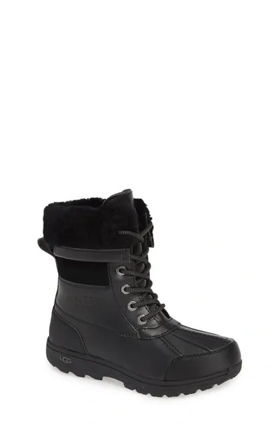 Ugg Butte Ii Waterproof Winter Boot In Black