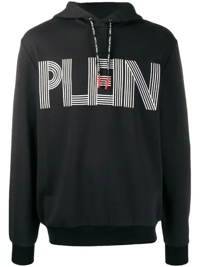 Philipp Plein Statement Sweatshirt Hoody In Black