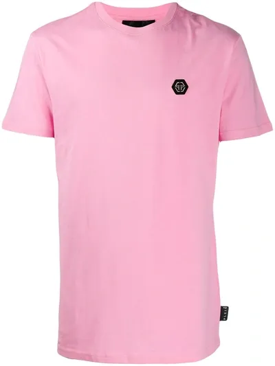 Philipp Plein Printed T-shirt In Pink