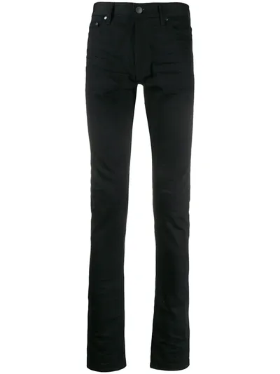 John Elliott The Cast 2 Slim-fit Jeans In Black