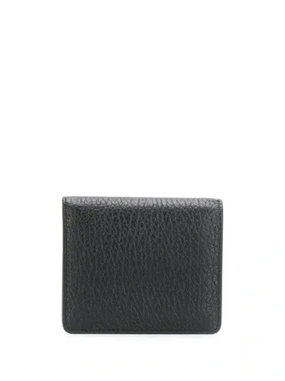 Maison Margiela Bifold Popper Wallet In Black