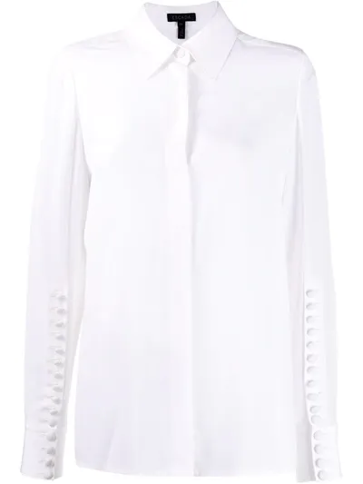 Escada Multi-button Detail Shirt In White