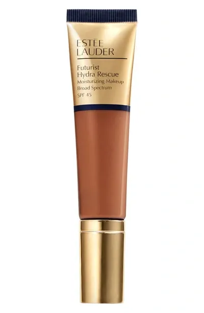 Estée Lauder Futurist Hydra Rescue Moisturizing Foundation Spf 45 With Vitamin E 6c1 Rich Cocoa 1.2 Fl oz/ 35 ml