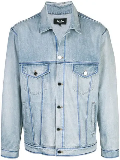 Just Don Regular Trucker Jacket In Blue